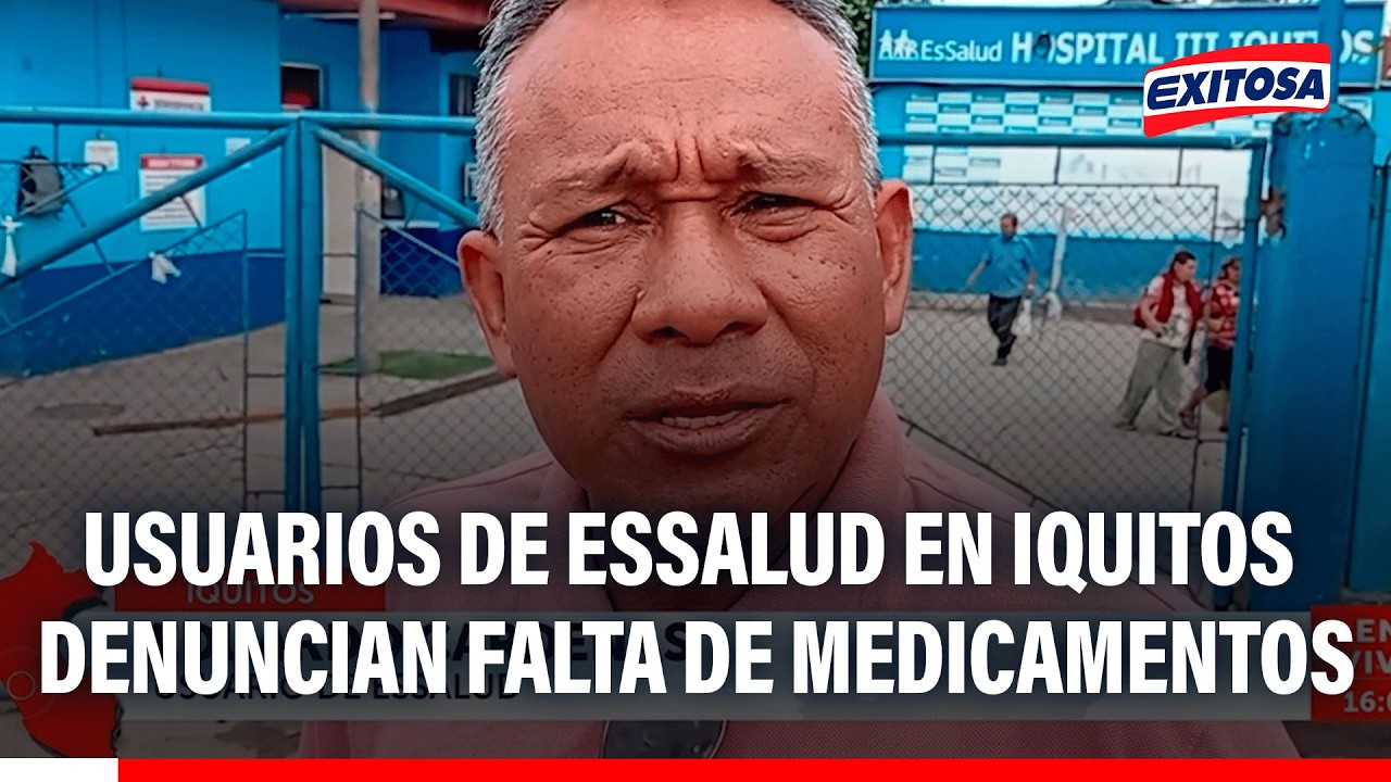 🔴🔵 Hospital III de Iquitos presenta desabastecimiento y larga espera por citas