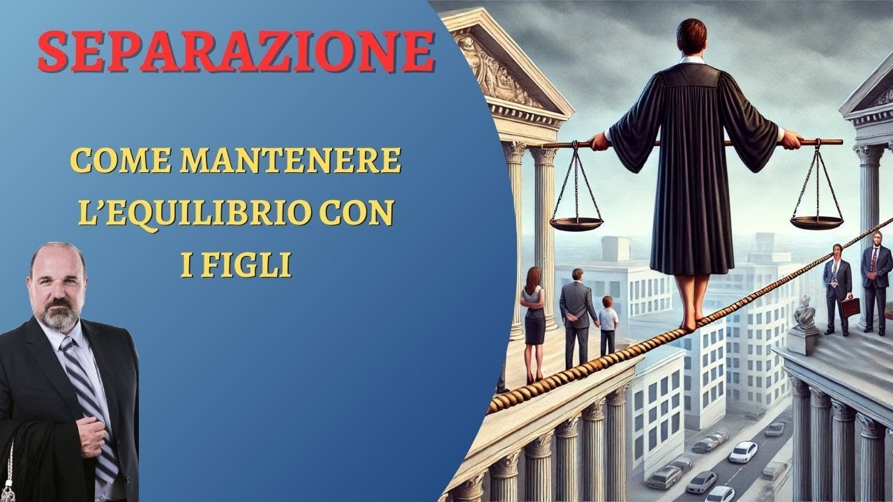 SEPARAZIONE: Come Tutelare i FIGLI con il proprio comportamento.