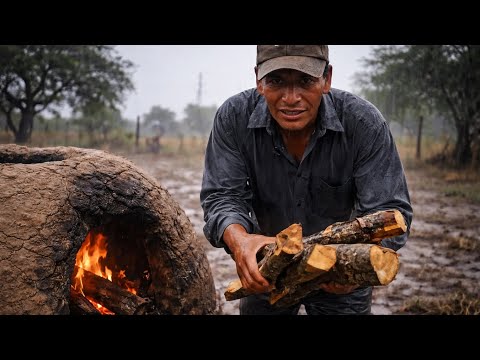 Camina 6 km por día para vender tortas al horno de barro | VIDA EN EL MONTE