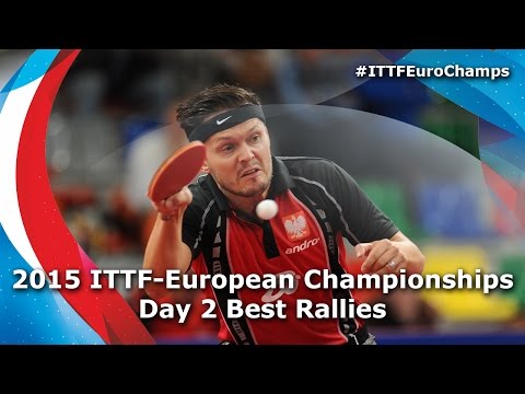 2015 European Championships - Day 2 Best Rallies