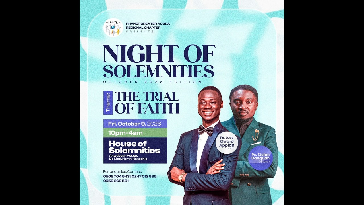 NIGHT OF SOLEMNITIES - Trail of Faith