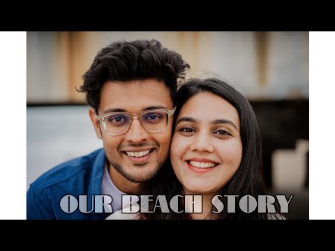 ✨ CINEMATIC BEACH PRE-WEDDING SHOOT | Shiva & Sithara - SKY meets SEA 
