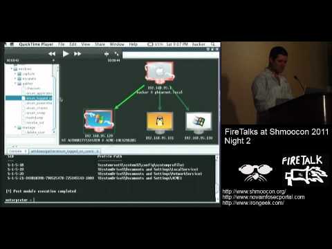 Armitage's Top 10 Power User Features (Shmoocon 2011 Firetalks)