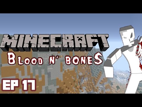DUNGEON IN MY HOUSE - BLOOD AND BONES Minecraft EP17