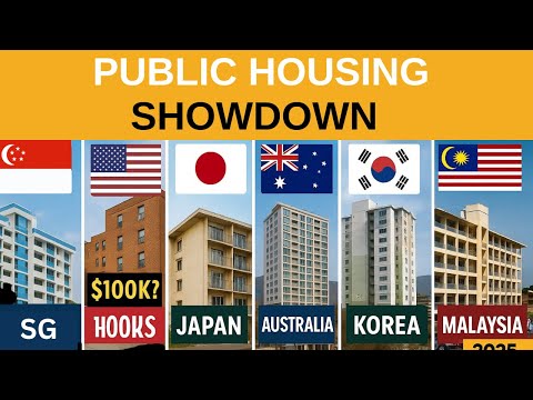 🌍 2025 Public Housing Showdown: Which Country Wins? SG, USA, JP, KR, MY, AU”