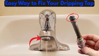 How to Fix a Dripping Tap || Fix a leaky Tap in Minutes ||