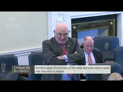 Senator Gerard Craughwell-  speech from 9 Feb 2023