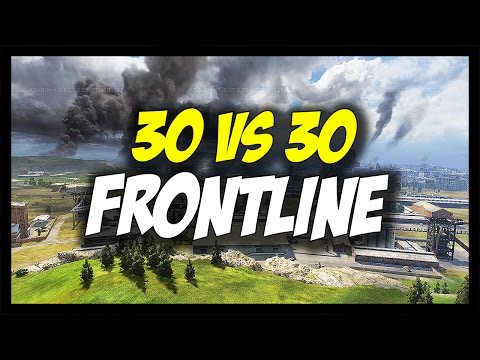 ► 30 vs 30 - FRONTLINE BATTLE MODE! - World of Tanks New Frontline Gameplay