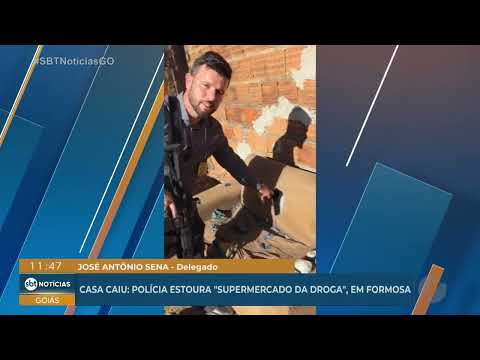 Casa caiu! Polícia estoura supermercado da droga, em Formosa