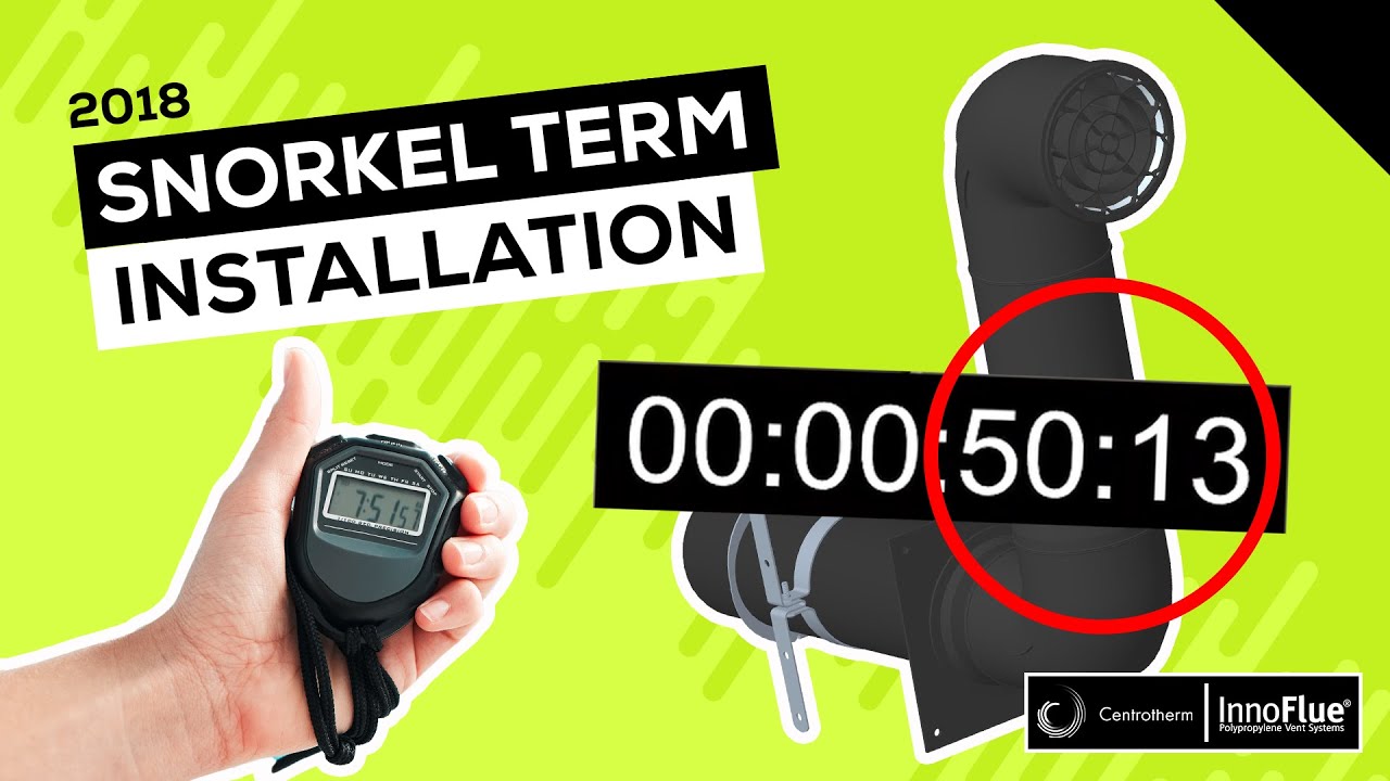 Centrotherm InnoFlue Snorkel Installation Tutorial