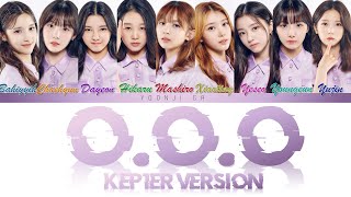 Kep1er (케플러) - O.O.O (Over &amp; Over &amp; Over) Lyrics [Color Coded Han/Rom/Eng]