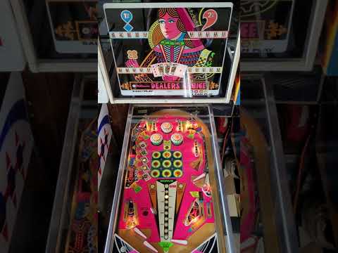 1974 Williams Dealers Choice Pinball Machine