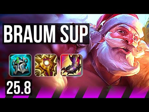 BRAUM & Kai'Sa vs SONA & Varus (SUP) | NA Master | 25.8