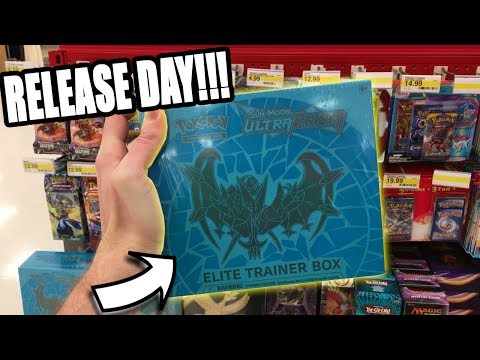 RELEASE DAY - POKEMON ULTRA PRISM UNBOXING and CARD OPENING!