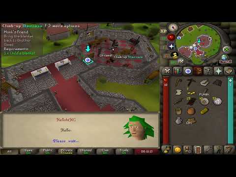 Monk's Friend Quest Guide (Ironman Friendly BTW)