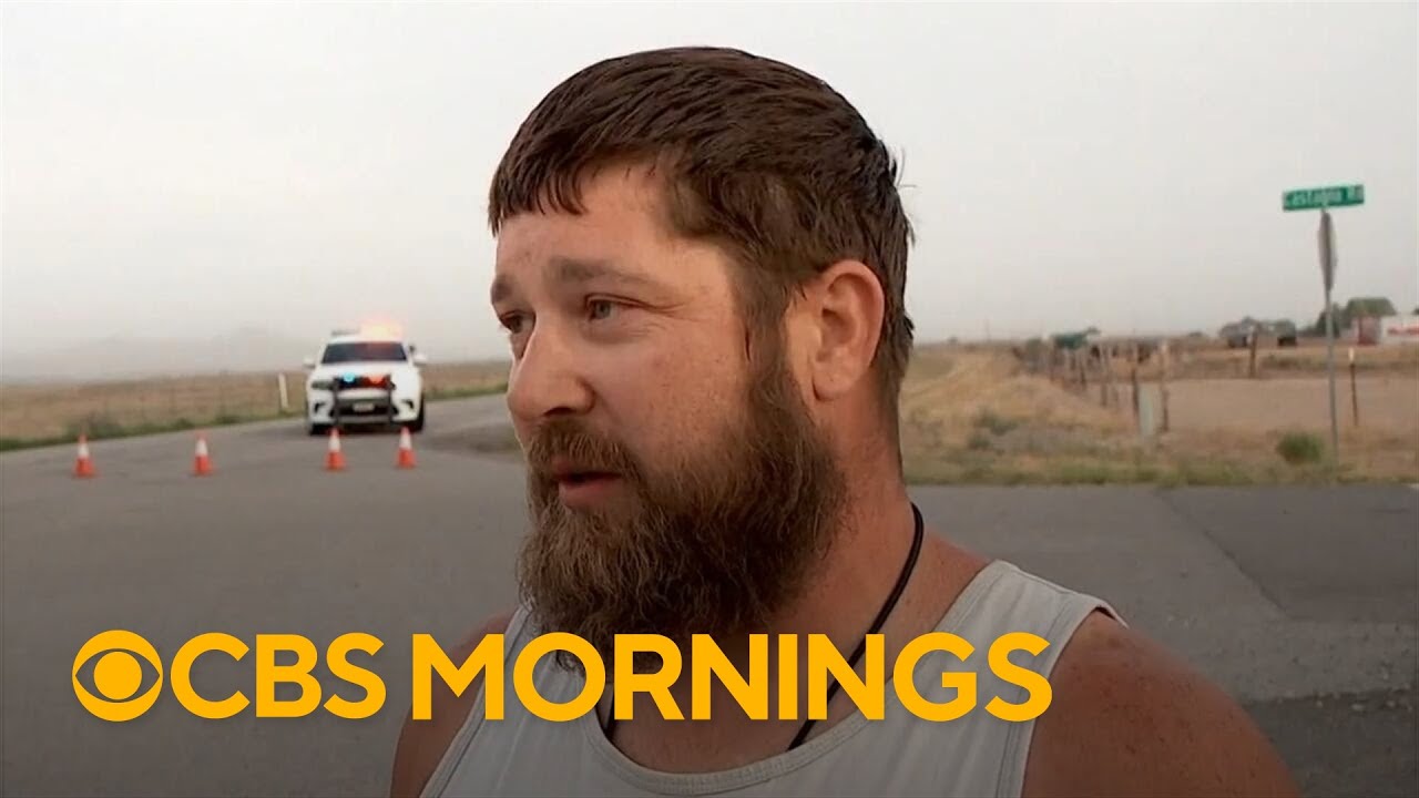 High winds fuel wildfires in West: "It came out of nowhere"