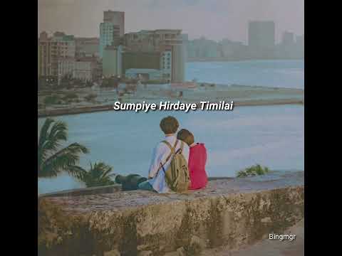 Sumpiye Hirdaye Timilai Lyrics Video 📷 /  Viral Song 2023