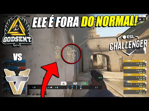 Godsent vs TeamOne - ESL Challenger | CSGO PRO HIGHLIGHTS