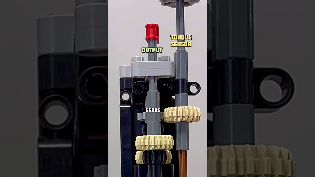 Automatic Gearbox Transmission Principle #lego #legotechnic #mechanical #gearbox #transmission