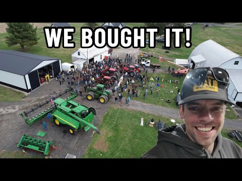     We Bought a FARM! First Look + Retirement Auction