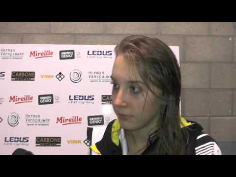 Hannelore Van Poppel na ladies Genk-SK Lierse op 17.10.2015