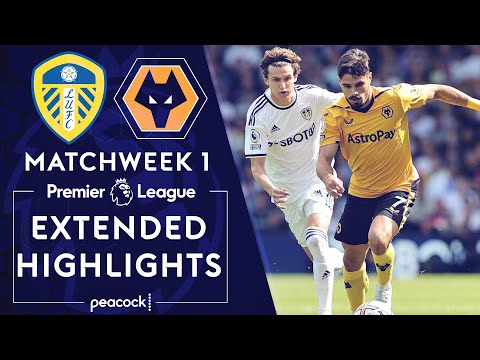 Leeds United v. Wolves | PREMIER LEAGUE HIGHLIGHTS | 8/6/2022 | NBC Sports