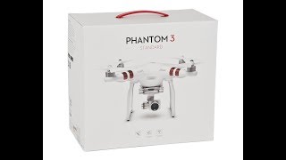 Episode 33 DJI Phantom3 Standard unboxing and first flight! new 2017