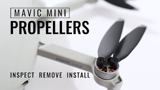 Mavic Mini Propellers (Inspect, Remove and Install)