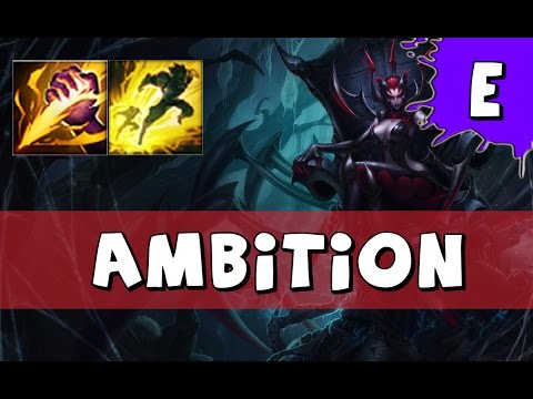 Samsung Ambition as Elise vs Gragas JUNGLE - S6 Challenger SoloQ - League of Legends