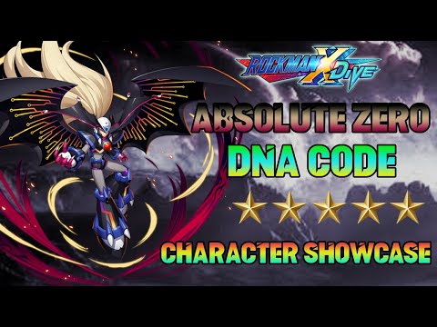 MegaMan X DiVE - Absolute Zero | DNA CODE | Showcase