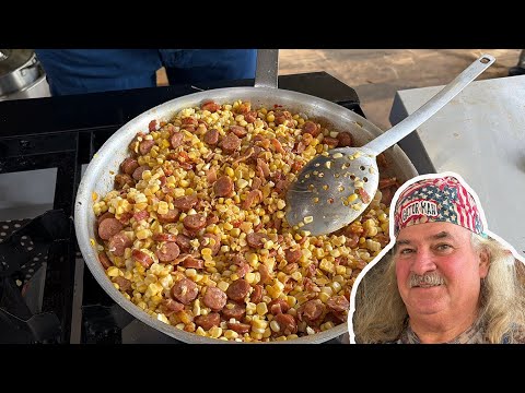 Cooking Cajun Corn Maque Choux with Bruce Mitchell
