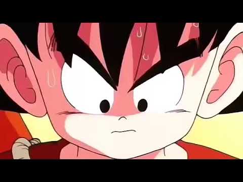 Goku bebe el agua de los Dioses