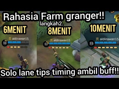 TUTORIAL FARM GRANGER!! NGERI BANGET BARU 10MENIT FULL LEV!!  || TUTORIAL FARM CEPAT!!