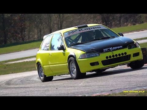 Bieniek Wiktor - Honda Civic - SuperOES 4 Runda Tor Kielce 23-04-2022