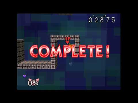 Super Smash Bros. (N64) "Captain Falcon" Break The Targets (2018.06.24)