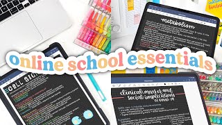 My Online School Essentials!! 🍄