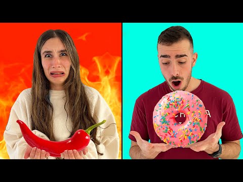 24 HORAS COMIENDO UN SOLO SABOR !!