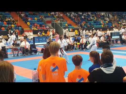 SKIF 2019 Indonesia vs romania kumite junior