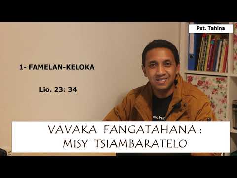 Marka 16: 15 - Vavaka Fangatahana : misy tsiambaratelo