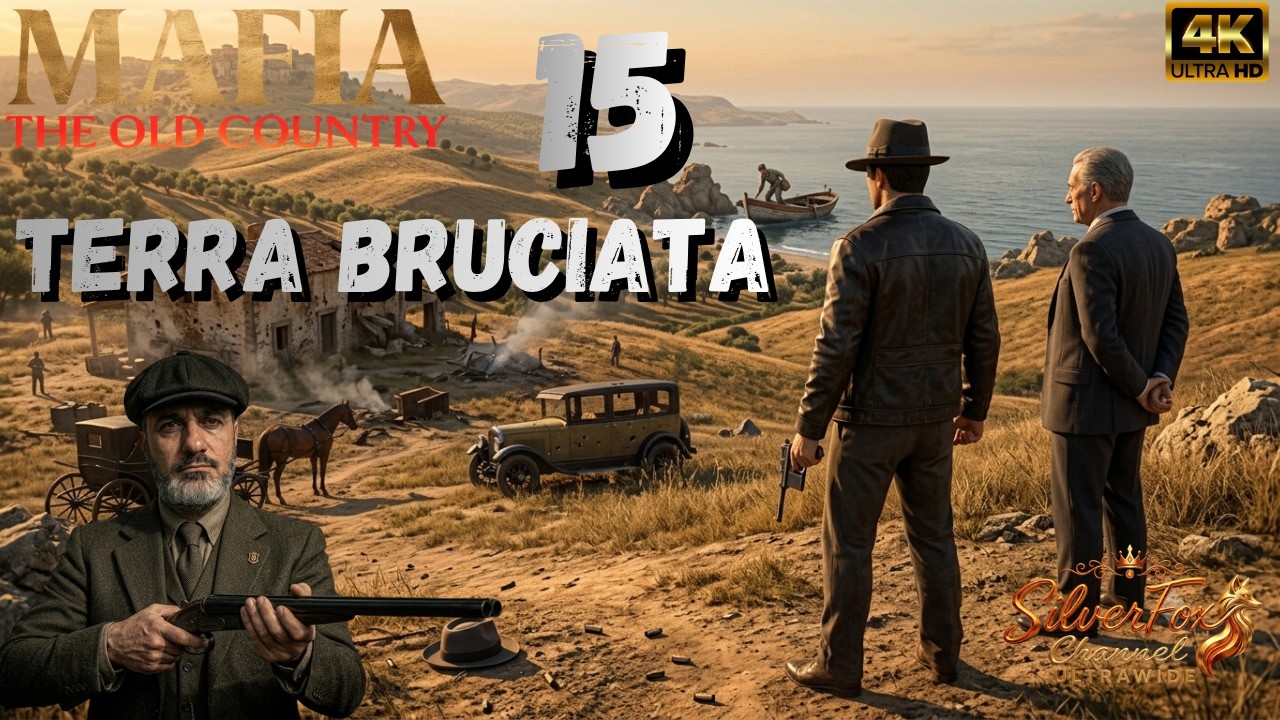 MAFIA THE OLD COUNTRY - 15 - TERRA BRUCIATA - GAMEPLAY ITA - PC - PS5 - ULTRAWIDE - 21:9 - 4K