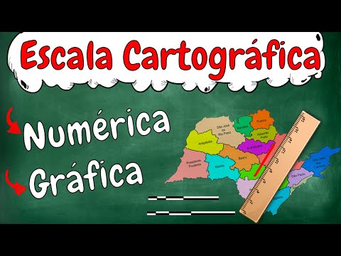 Escala Cartográfia - Gráfica, Numérica e distâncias (Cartografia Resumo)