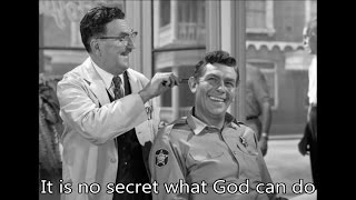 Andy Griffith sings 'It is No Secret'