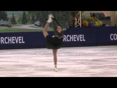 9 Anita MADSEN (DEN) - ISU JGP Courchevel Junior Ladies Short Program