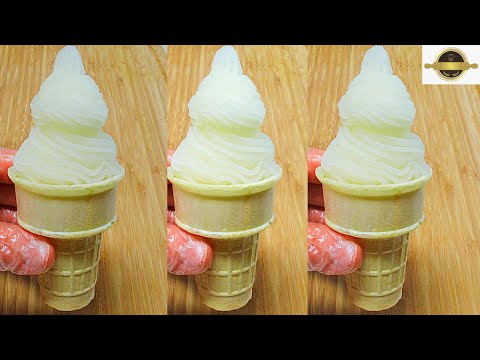 homemade lemon sorbet,  simple ingredients, easy & fast ./asmr #119