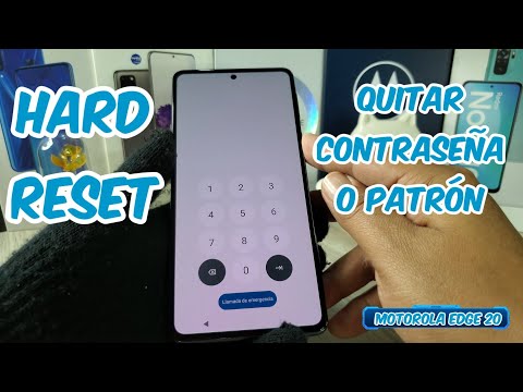 Como Formatear Un Celular Motorola Edge 20/Hard Reset Bloqueo De Pantalla