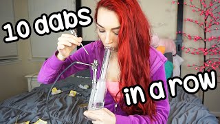 10 DABS OF 10 STRAINS (WAY TOO STONED!!) by HaleyIsSoarx