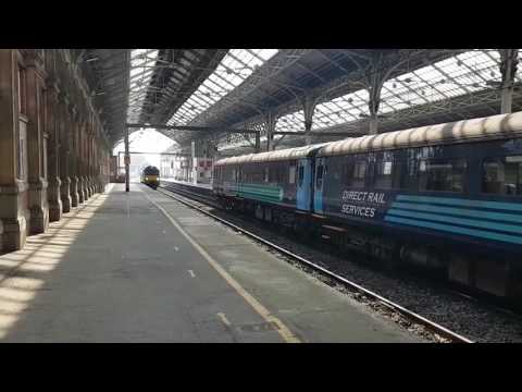 (HD) DRS 88002 at Preston on 0Z89 Crewe to Carlisle 27/3/2017