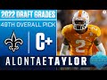 Saints Choose Long-Armed Cornerback in Alontae Taylor with 49th Overall Pick | 2022 NFL Draft Grades