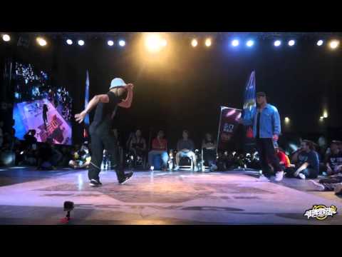 Cheerito vs Lil Zoo--quarterfinal-Breaking 1v1-Hustle & Freeze 2015