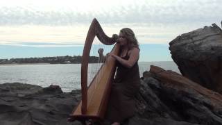 Pirates of the Caribbean / Instrumental Harp Cover / Hannah the Harpist / Filmed in Australia